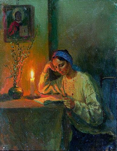 Alexey Shalaev (Rússia, 1966)à luz de vela, 1993, ost