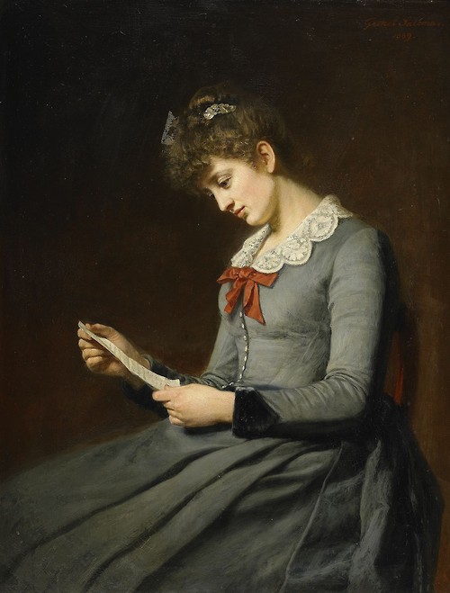 Geskel Saloman - The Love Letter (1889)