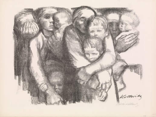 Käthe Kollwitz (German, 1867–1945). Mothers (Mütter), 1919. Lithograph,52 x 70cm). The Metropolitan Museum of Art, New York,