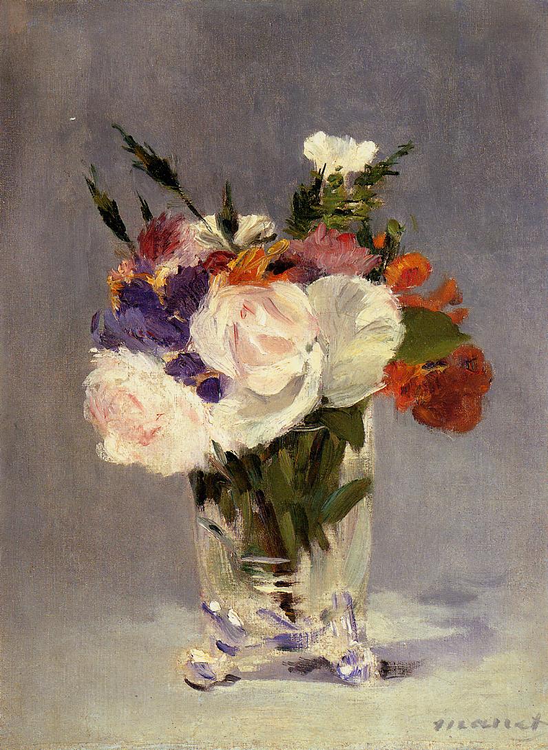 manet flores cristal
