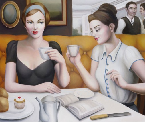 rachel-deacon-the-script-2The Script, oil on linen, 51x61cm