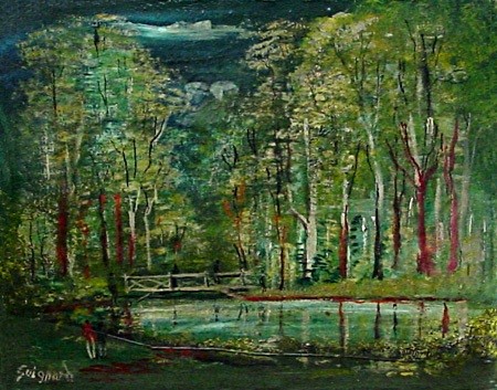 alberto da Veiga Guignard, Parque Municipal de Belo Horizonte, sd,ost, 19x24