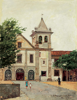 Azeredo Coutinho, Mosteiro de São Bento, osm, 1945, 35x27