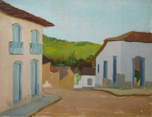 Procópio de Moraes, José (1929)Santana de Parnaiba (1969),Óleo sobre tela,50 x 65 cm