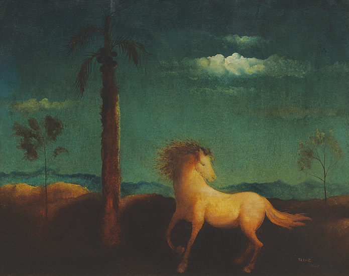 TERUZ, Orlando (1902 - 1984), Cavalo, 1940, ost, 65x80