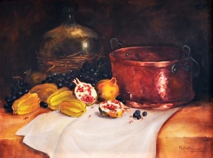 Áurea Bertacchini, (Brasil, 1946) OST, 60 x 80 cm 84 x 104 cm),CID. Áurea Bertacchini de Souza Paiva