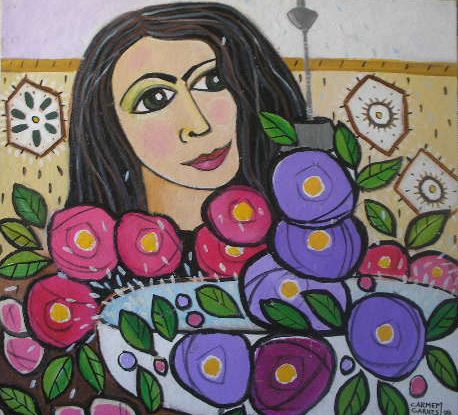 Carmen Garrez Autorretrato em Córdoba autorretrato à espanhola, de 1998