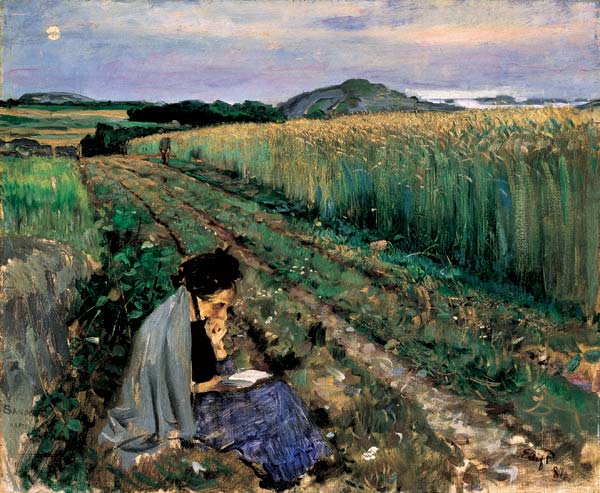 Eilif Peterssen, Noite de verão na ilha de Sando