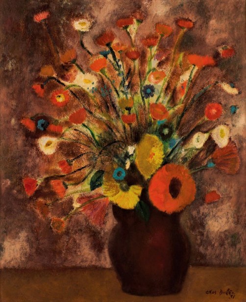 Athos Bulcão, Vaso de flores OST, 38 x 46