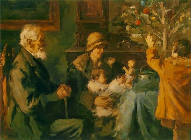 Spiridon Vikatos (Argostoli, 1878 – Atenas, 1960).Árbol de Navidad-