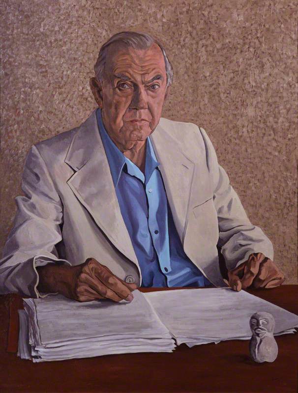 Palliser, Anthony, b.1949; Graham Greene
