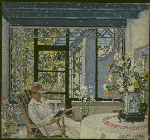 VIGAS AZUIS, 1916, Frederic Clay Bartlett, American, 1873–1953, ost, 71× 76 cm