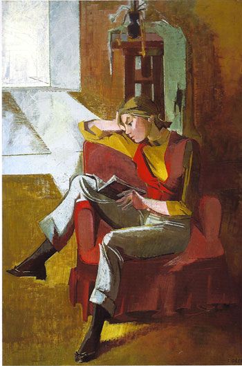 Françoise Gilot (França, 1921) The red vest, 1955