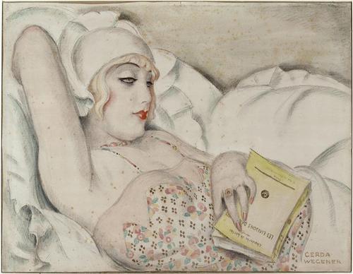 gerda wegener, les liaison dangereuses, la siesta, 1922