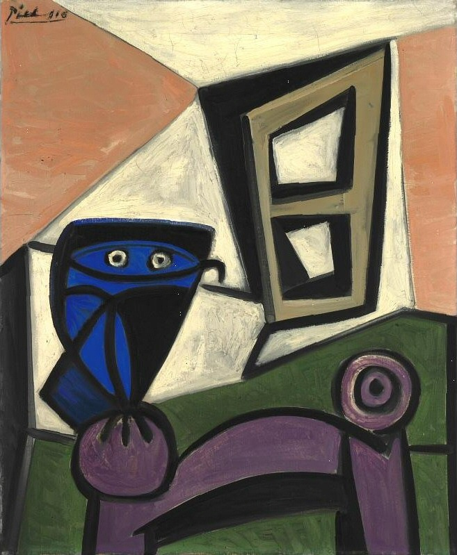 Coruja numa cadeira, 1947, Picasso, ostela