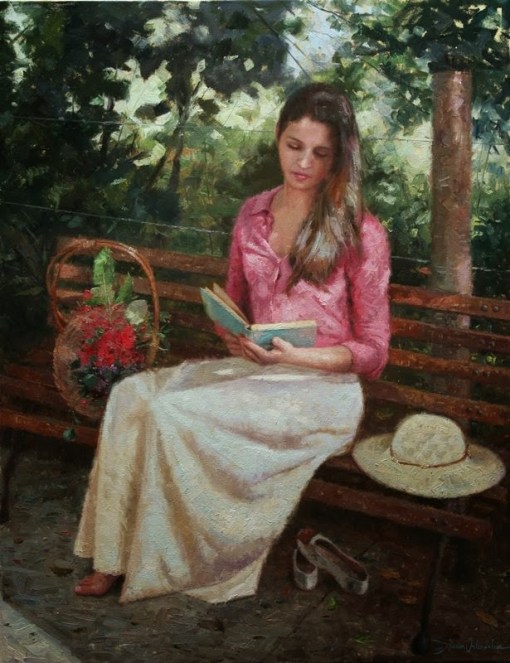 JESSER VALZACCHI - Tarde de domingo - Óleo sobre tela - 90 x 70 - 2014