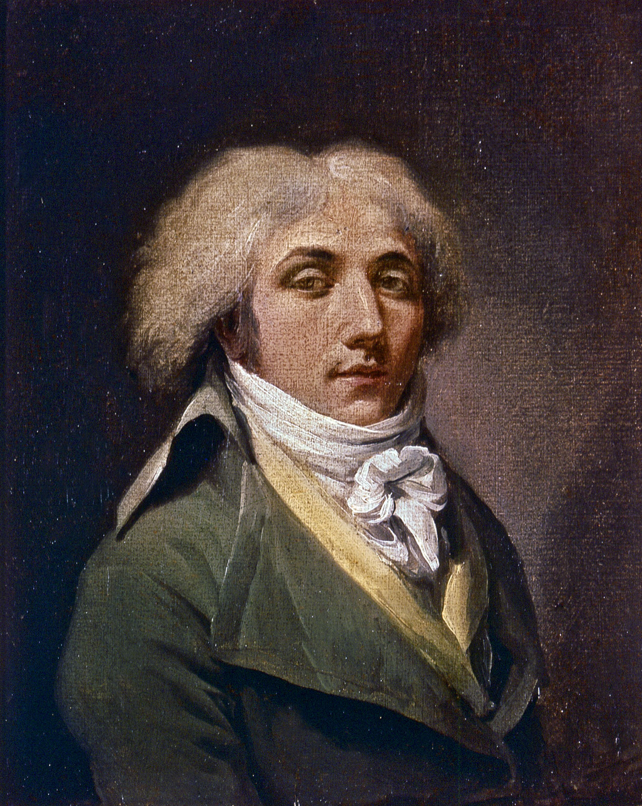 Auto-retrato, 1795, Louis-Léopeold Boilly (França, 1761-1845) ost, Museu de Belas Artes de Lille