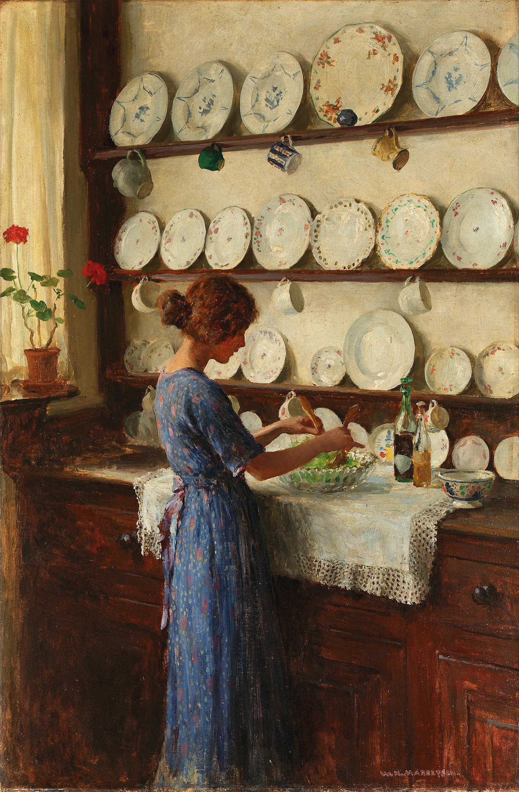 William_Henry_Margetson_-_The_lady_of_the_house